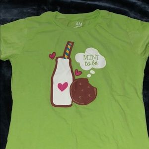 Girl Scout “Mint to be” shirt.